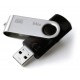 Goodram UTS2 unidad flash USB 64 GB 2.0 Conector USB Tipo A Negro, Plata UTS2-0640K0R11